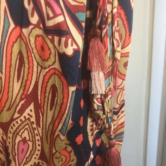 Silky Bohemian Blouse - Picture 3 of 4